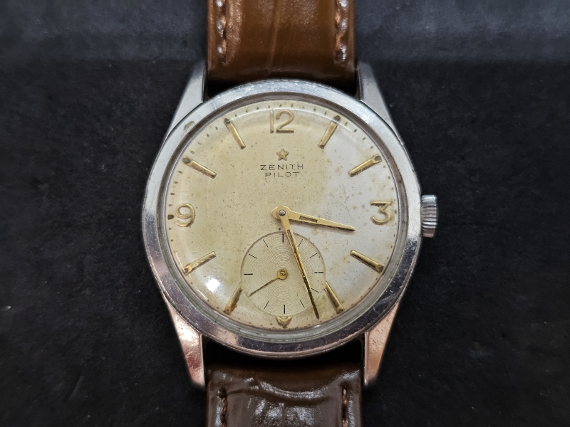 Zenith Pilot vintage rannekello. 9455472
