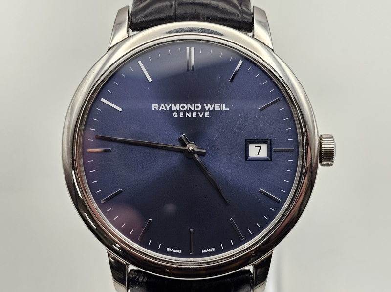 Raymond Weil 5485-X116794 rannekello + laatikko.