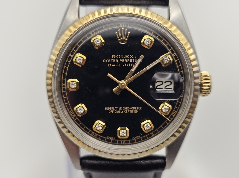 Rolex Datejust 1601 teräs/kulta. Ref 1601, cal. 1570