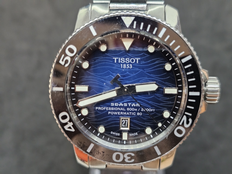 Tissot Seastar 2021, T120607A rannekello Full Set