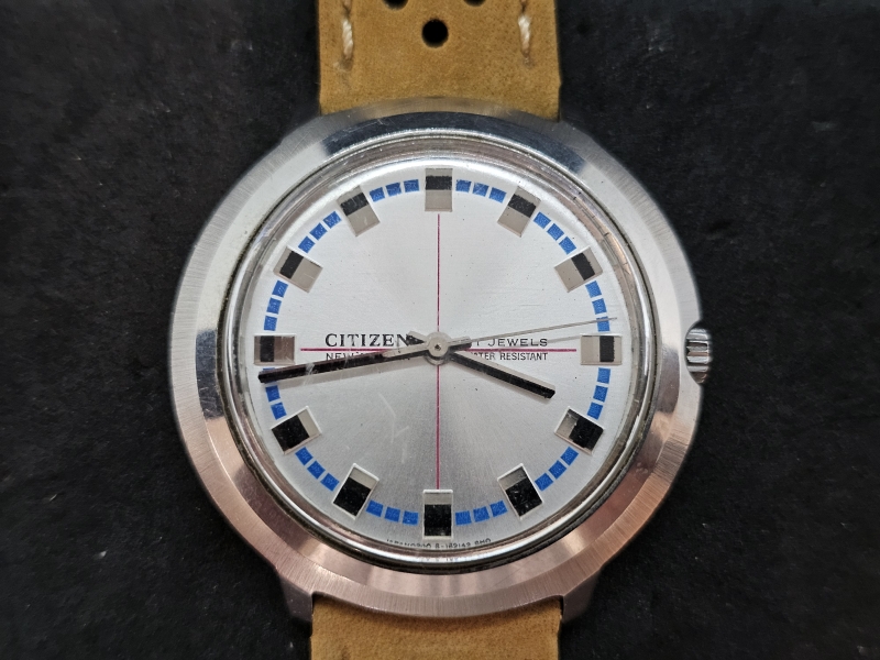Citizen New Master vintage 4-162030ZSMK rannekello