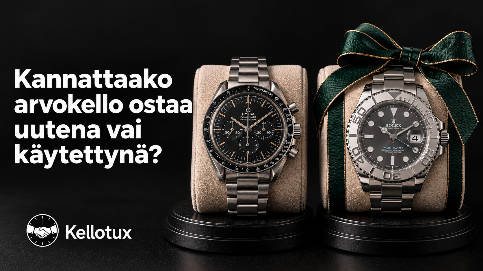 Kannattaako arvokello ostaa uutena vai käytettynä?