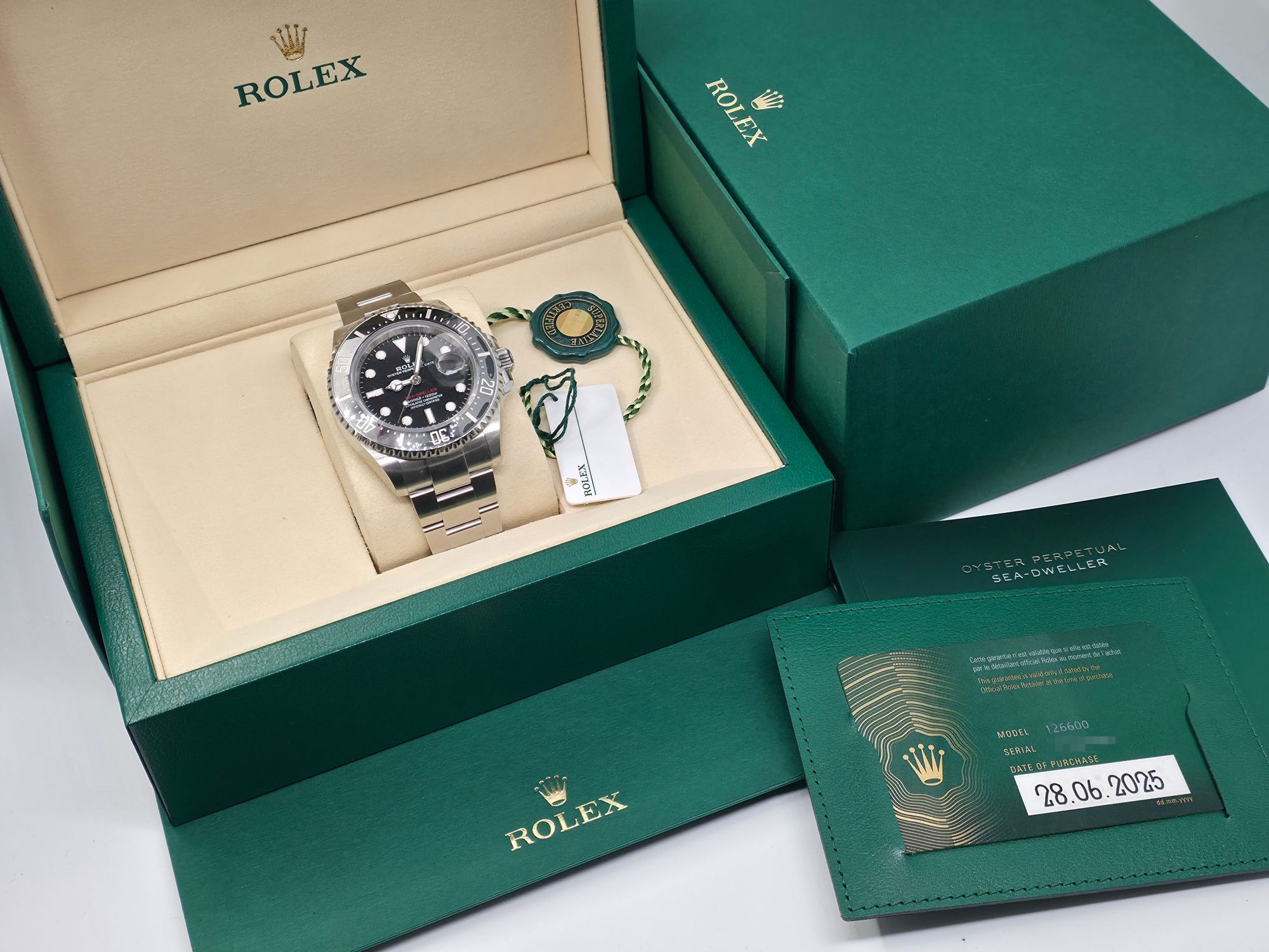 Rolex Sea-Dweller "Red" *Käyttämätön