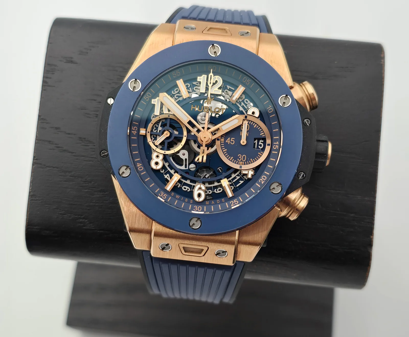Hublot Big Bang Unico King Gold Blue Ceramic 44mm (07/2022)