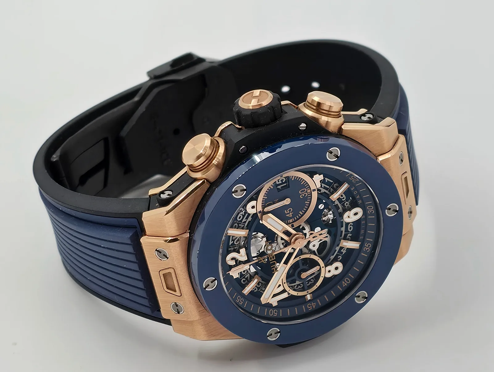 Hublot Big Bang Unico King Gold Blue Ceramic 44mm (07/2022)