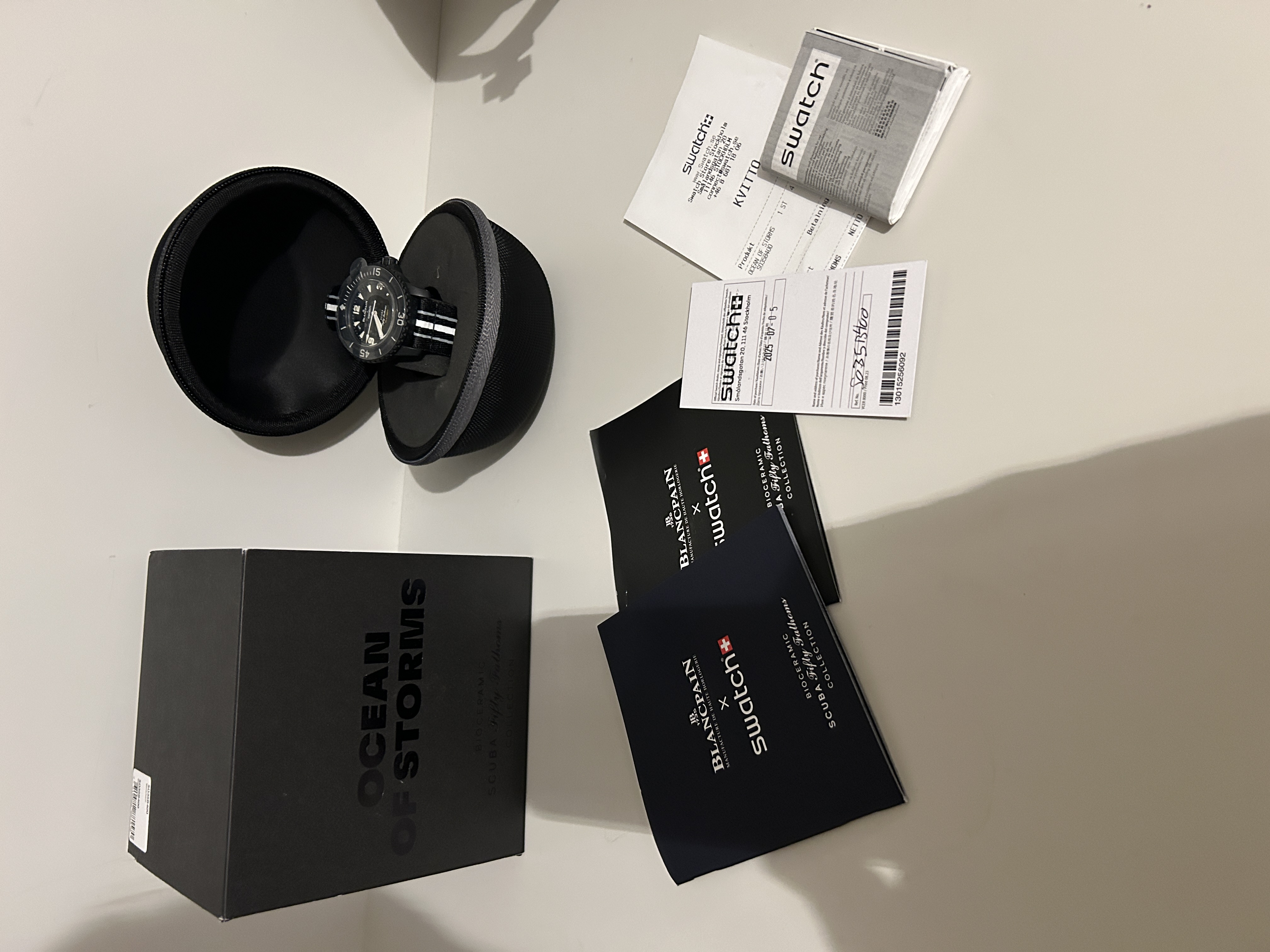 Swatch Blancpain Fifty Fathoms Scuba