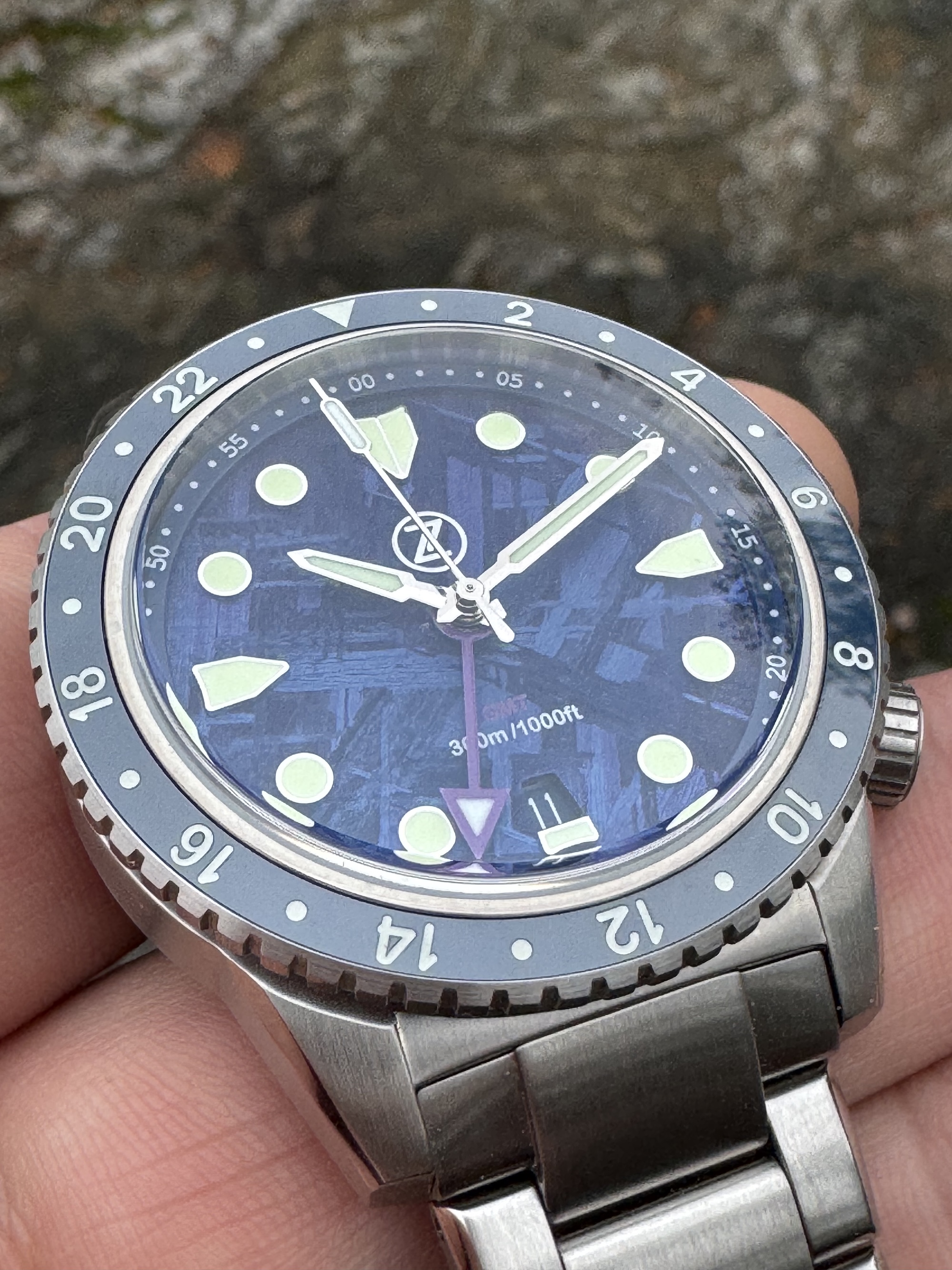 Zelos Mako 300m GMT Meteorite