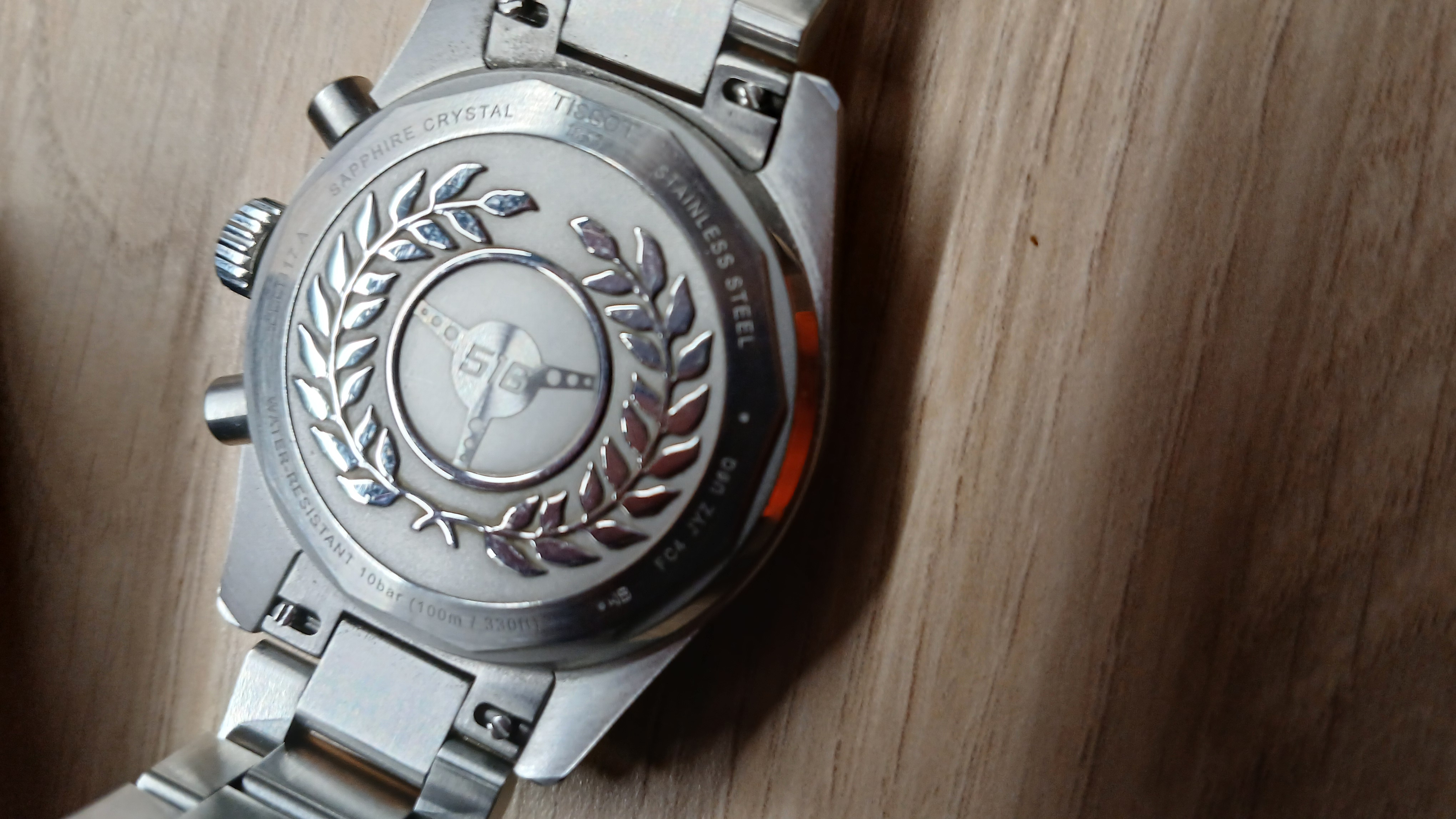 Tissot Tissot PR516 Quartz Chronograph 40 mm Black Dial Rose Gold