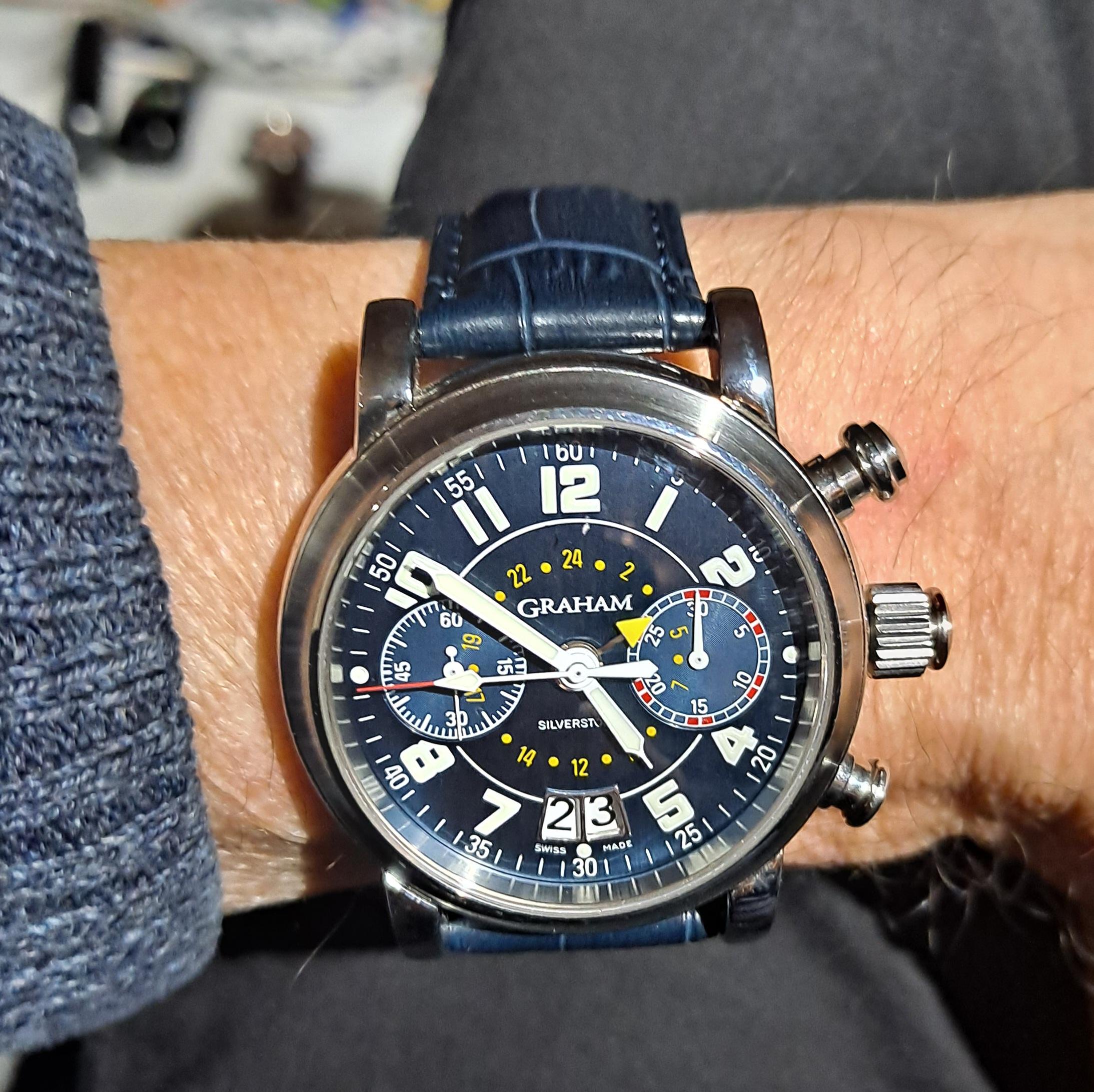 Graham Silverstone Flyback Chronograph GMT 42mm