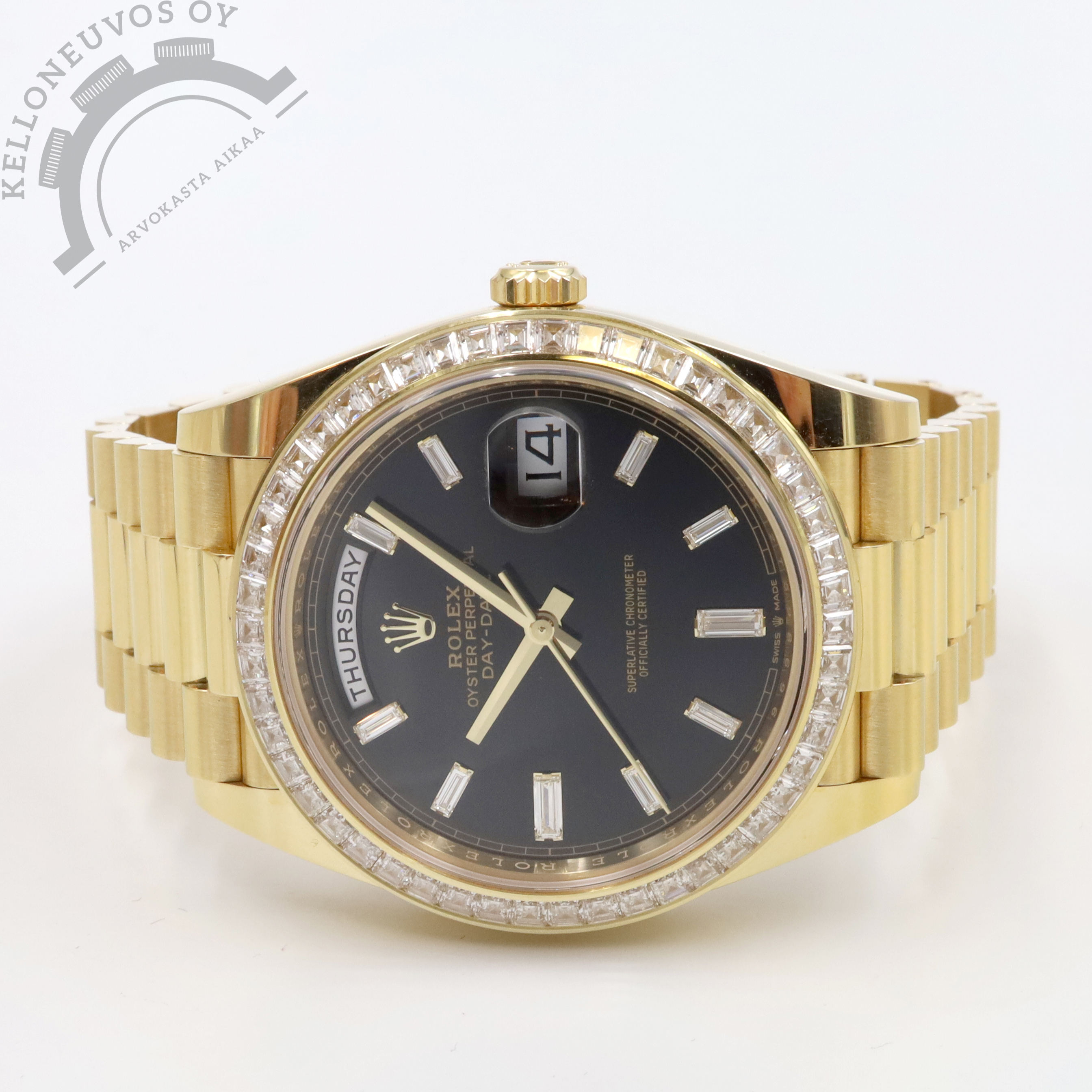 Rolex Day-Date 40 Yellow Golg and Dimonds (Ref. 228398TBR)