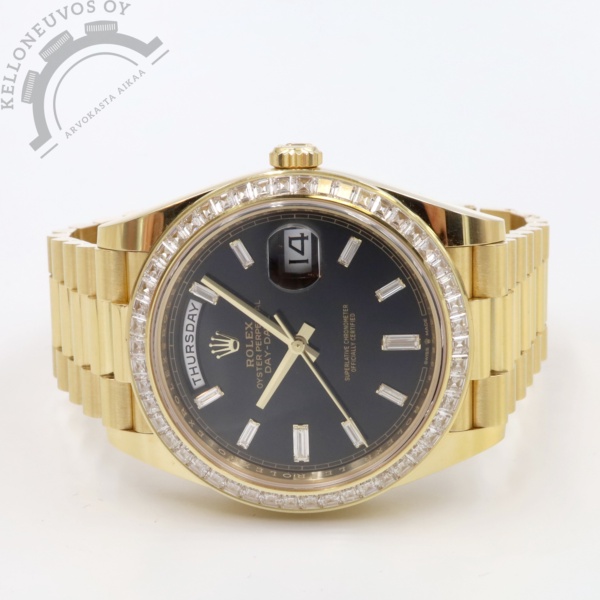 Rolex Day-Date 40 Yellow Golg and Dimonds (Ref. 228398TBR)