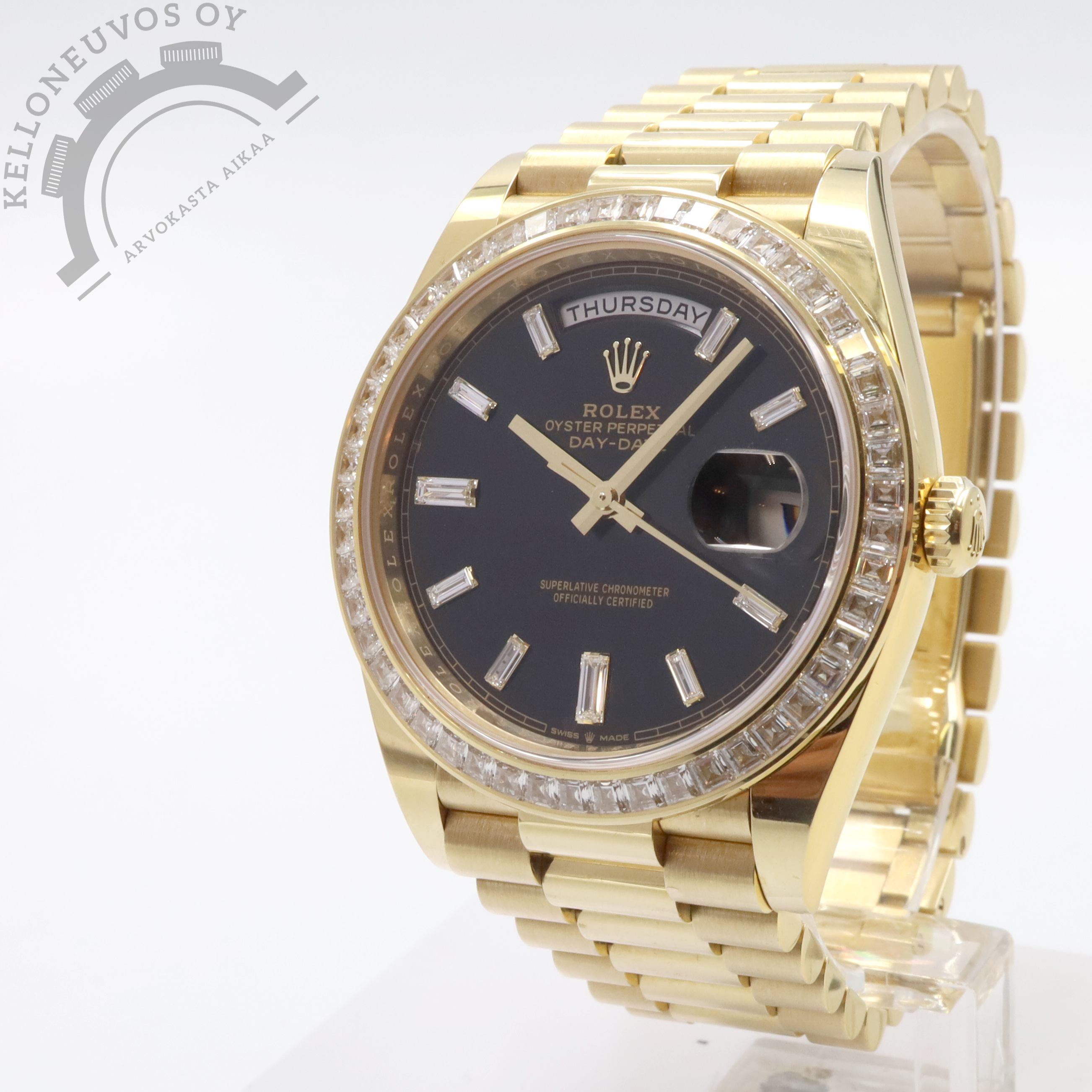 Rolex Day-Date 40 Yellow Golg and Dimonds (Ref. 228398TBR)