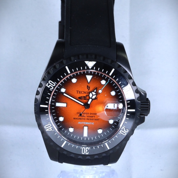 Tecnotempo Professional Diver 2000M / 6500FT "Orange Submarine" Limited Edition EveryWatch.