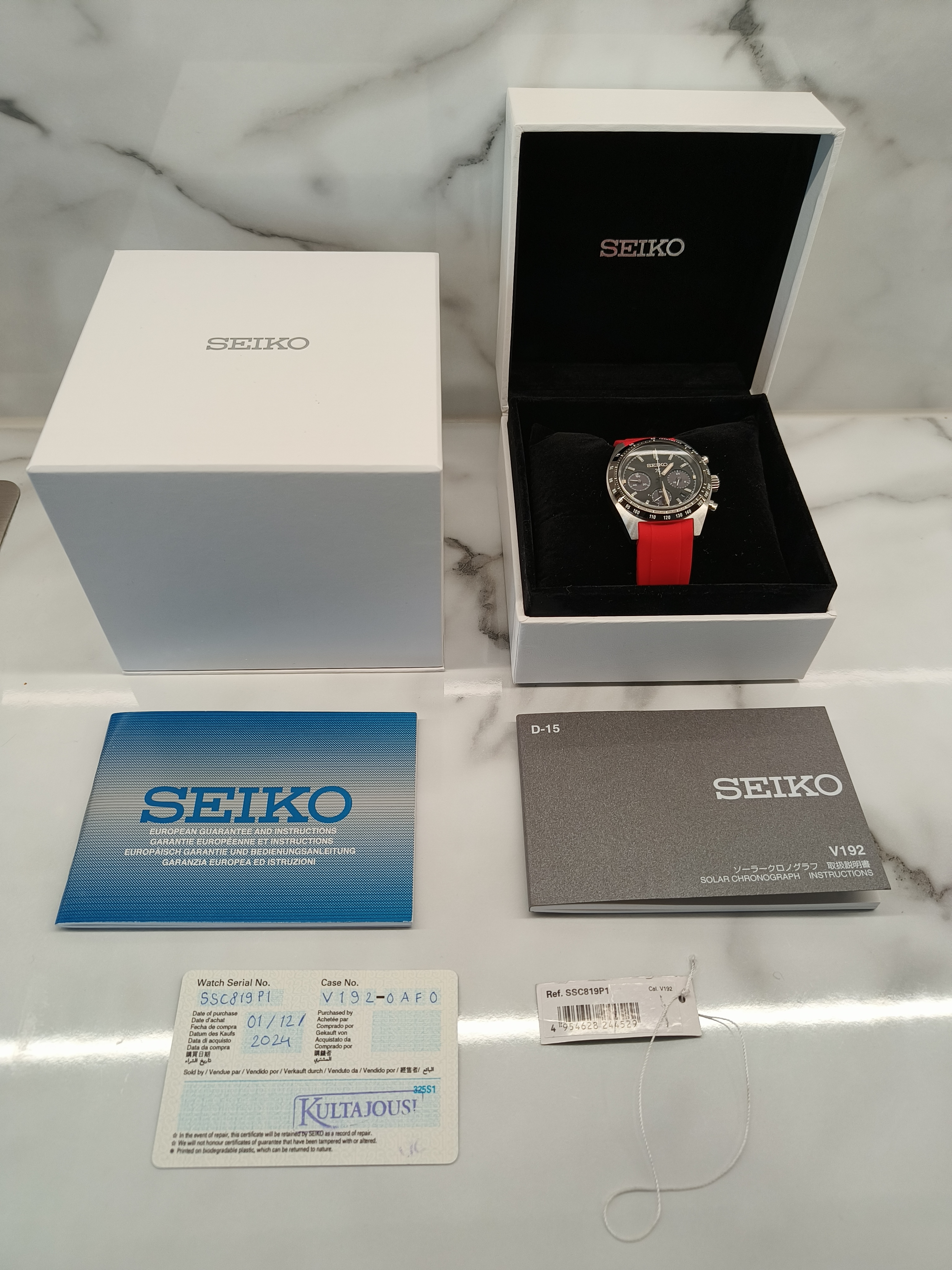 Seiko Prospex Speedtimer SSC819p1