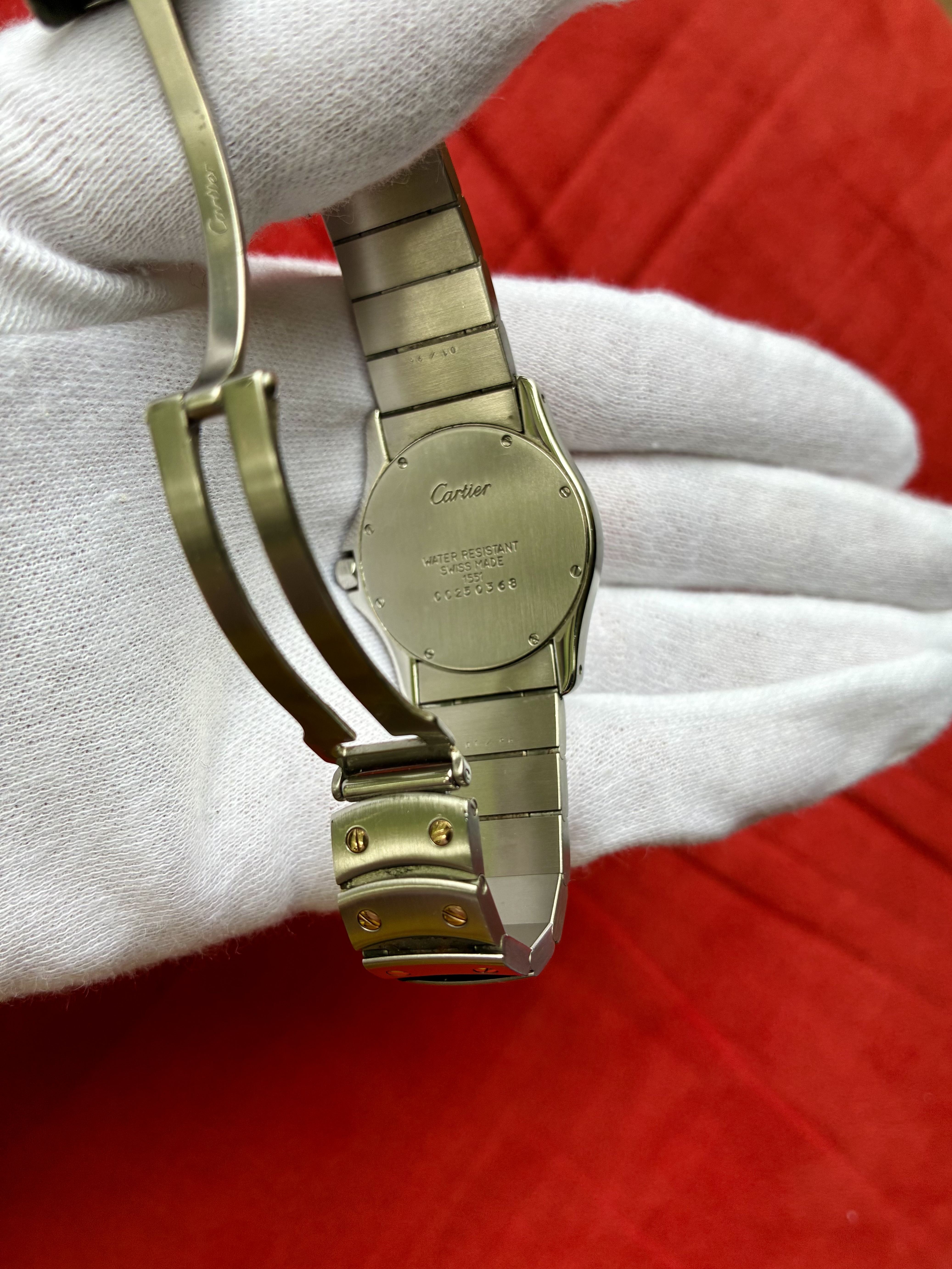 Cartier Santos Ronde two tone