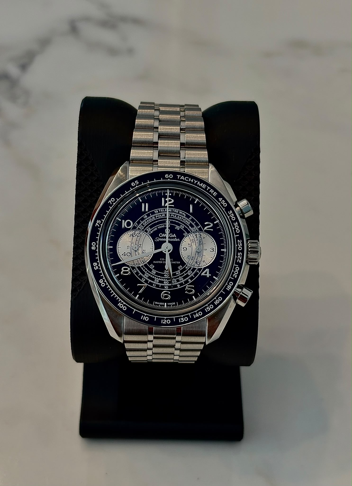 Omega Speedmaster Chronoscope 43 mm Blue Dial