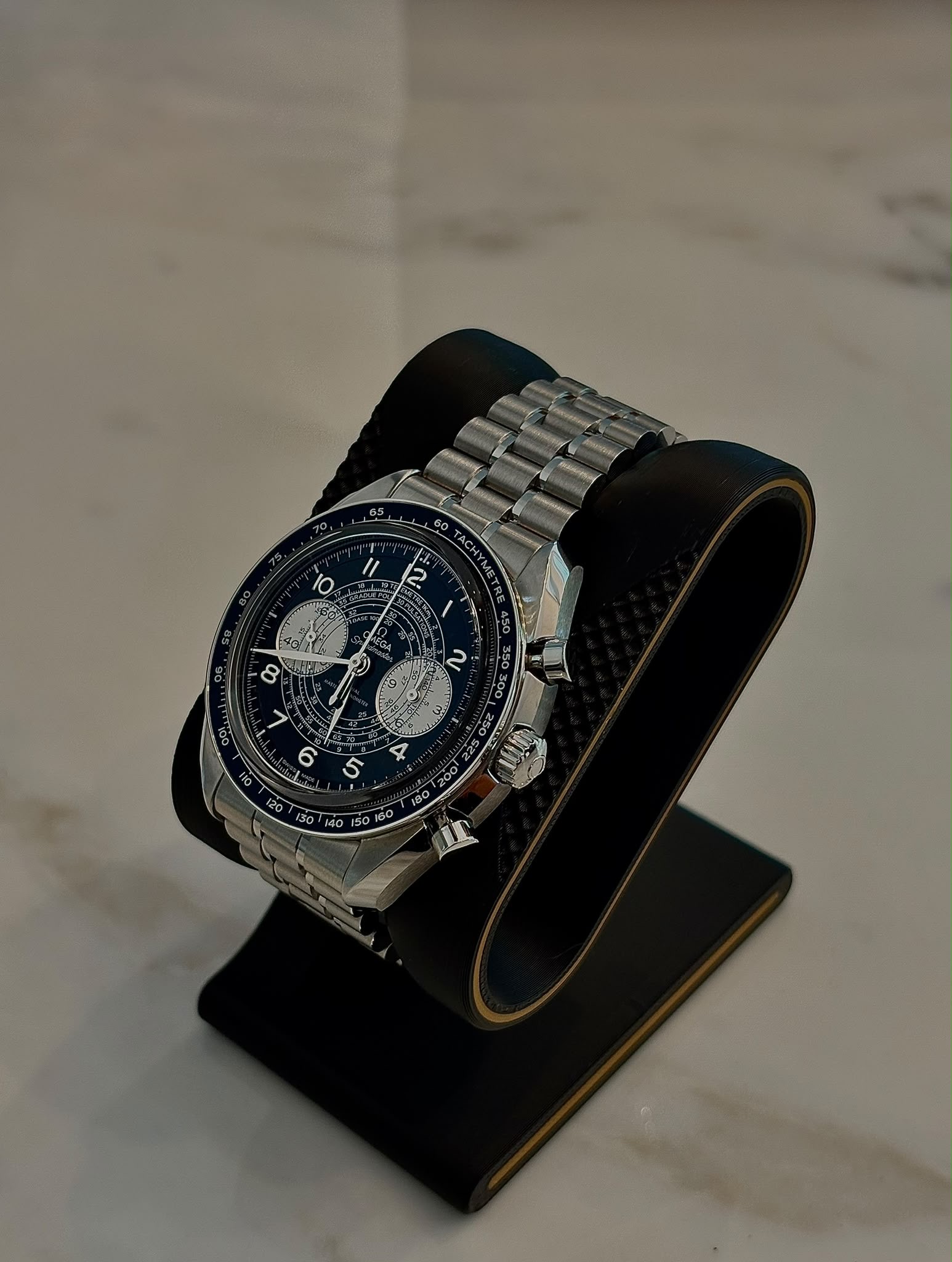 Omega Speedmaster Chronoscope 43 mm Blue Dial