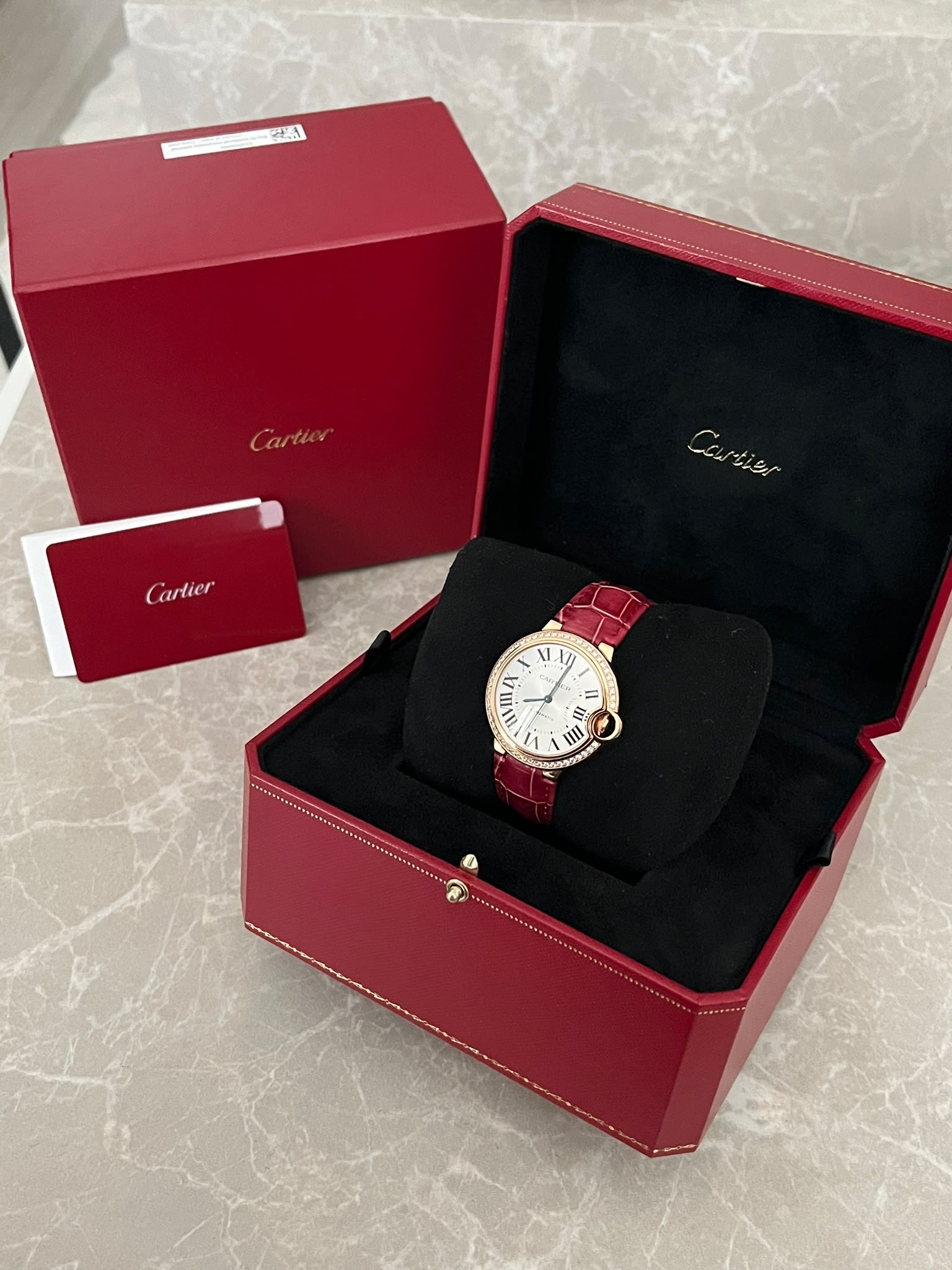 Cartier Ballon Bleu 36 mm