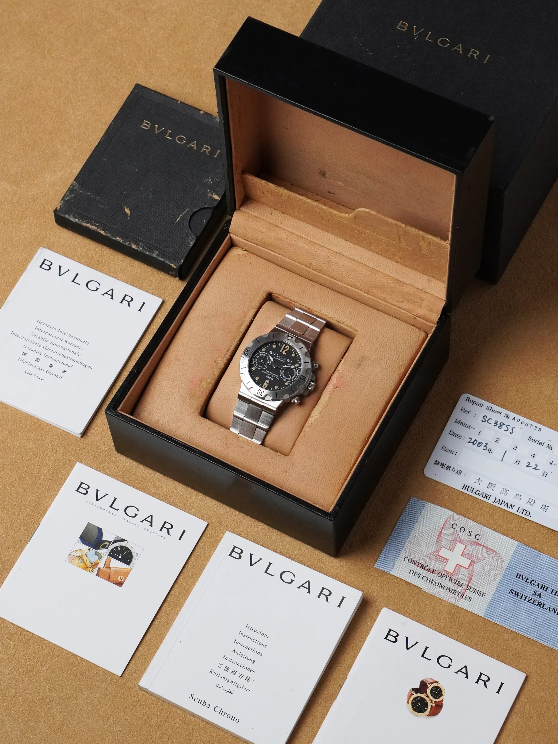 Bvlgari Diagono Scuba Chronograph