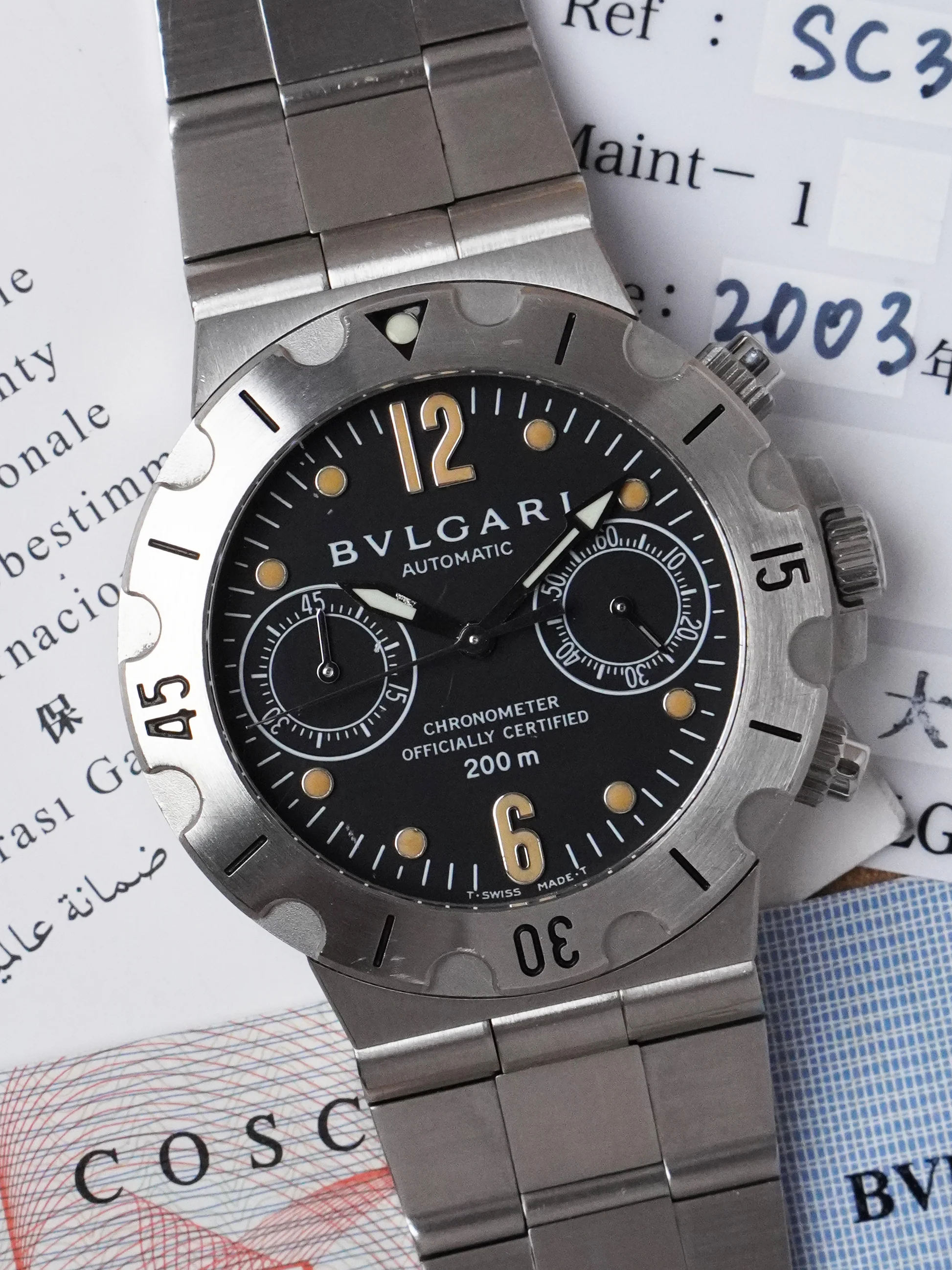 Bvlgari Diagono Scuba Chronograph