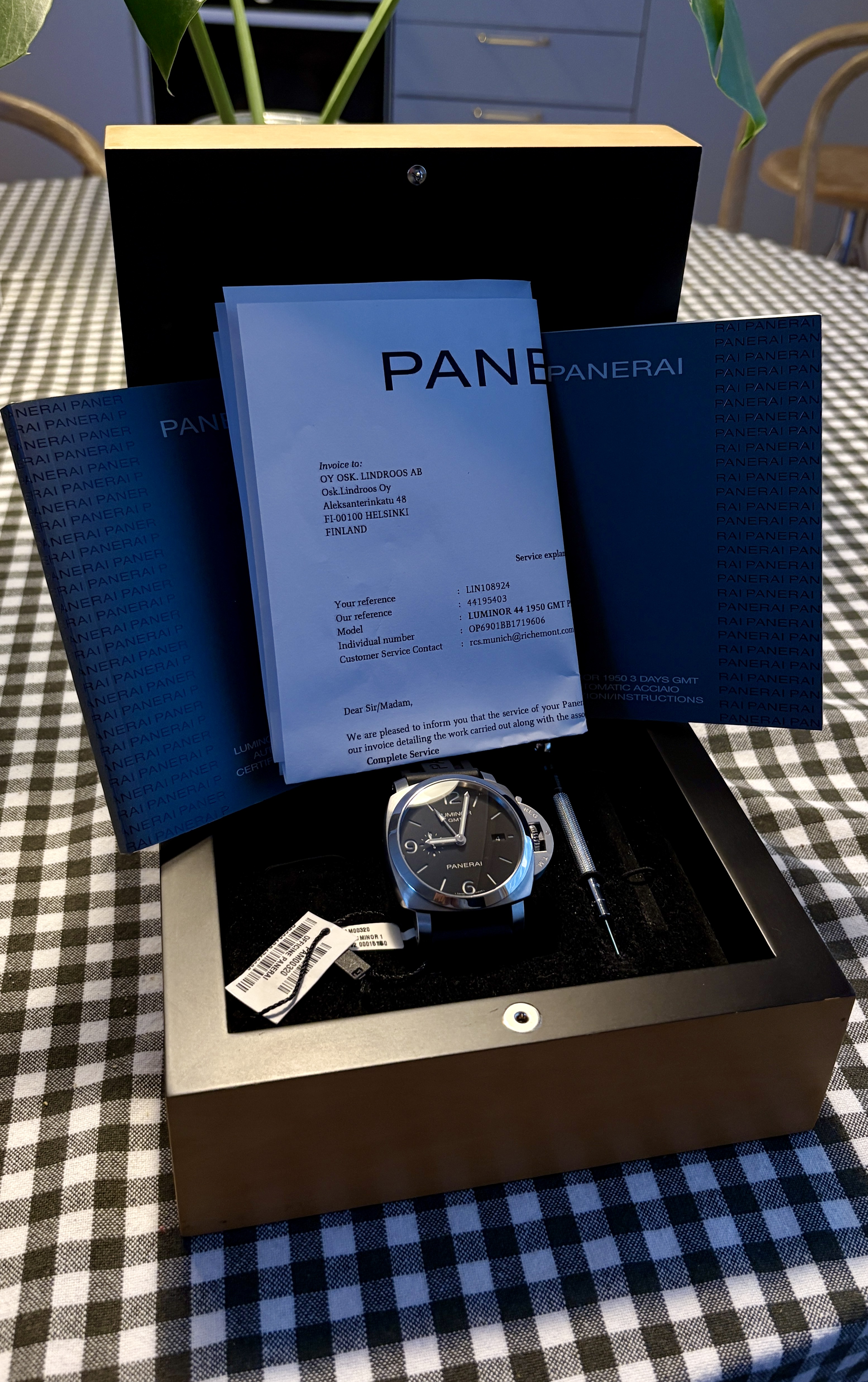 Panerai Luminor 1950 3 Days GMT Automatic (PAM 320)