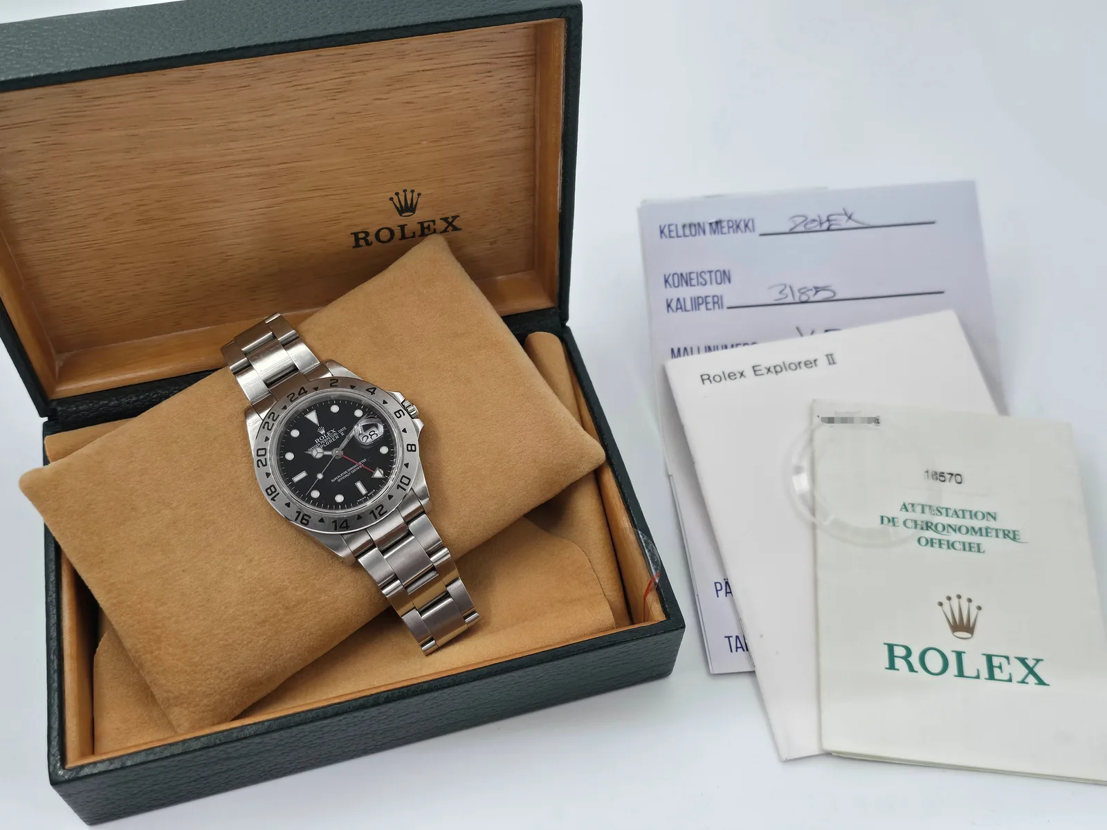 Rolex Explorer II 40mm (12/2002, Huol. 2020)