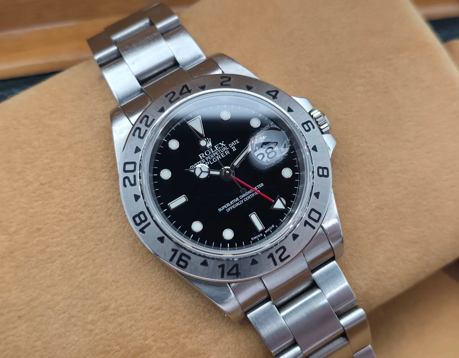 Rolex Explorer II 40mm (12/2002, Huol. 2020)
