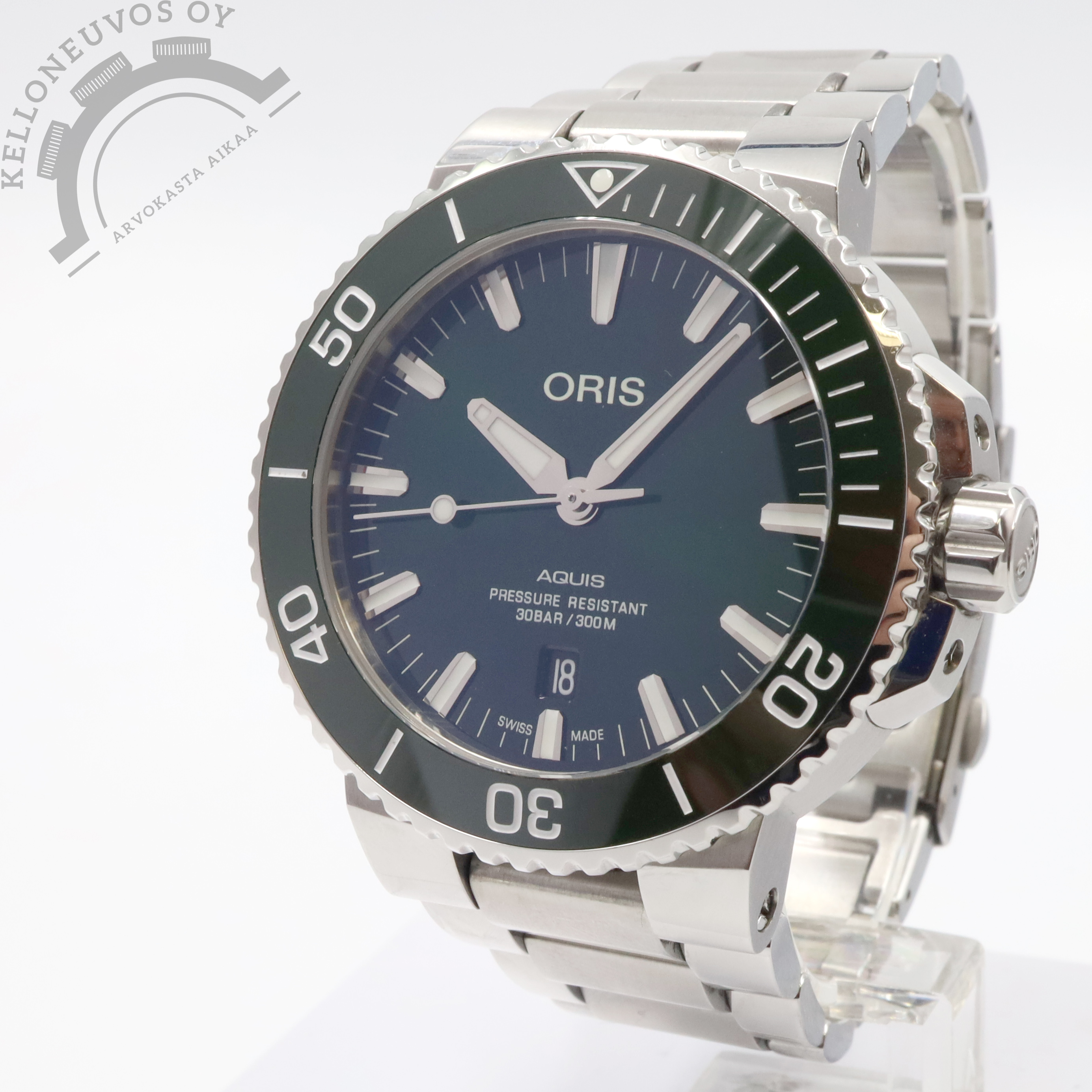 Oris Aquis Date 43,5mm Green