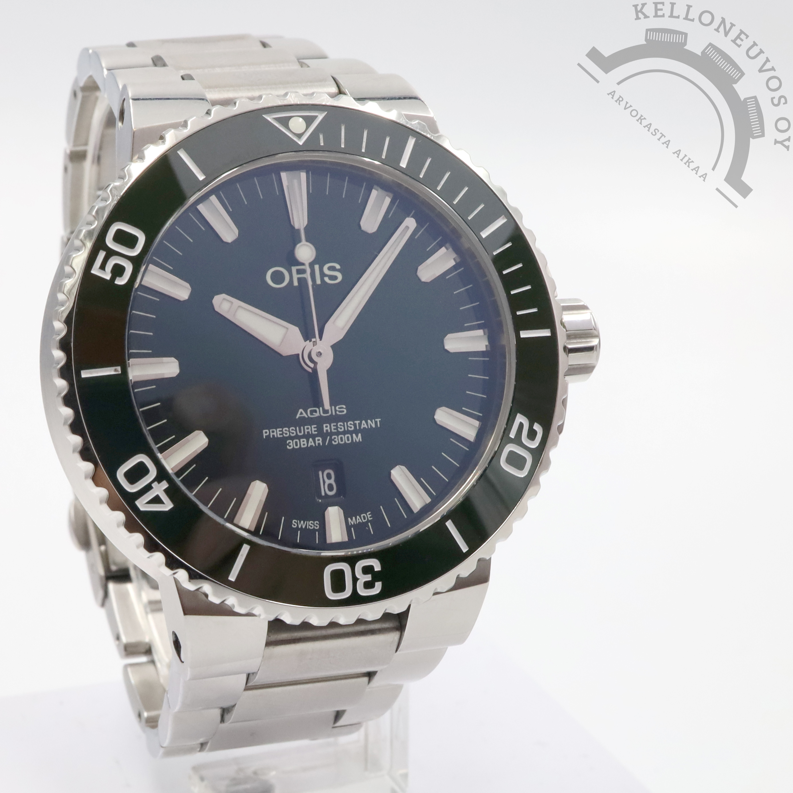 Oris Aquis Date 43,5mm Green