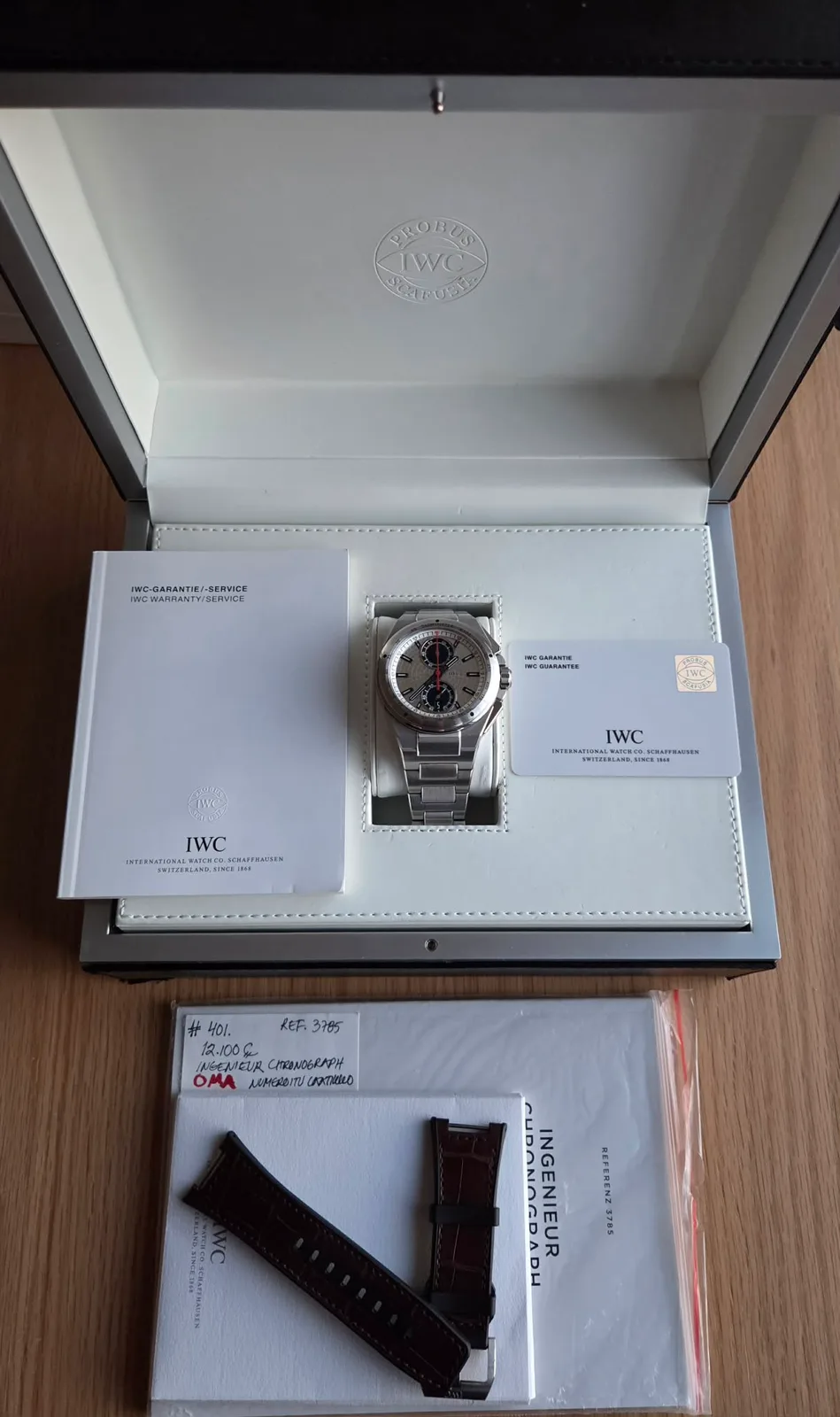IWC Ingenieur Chronograph Silver Arrow