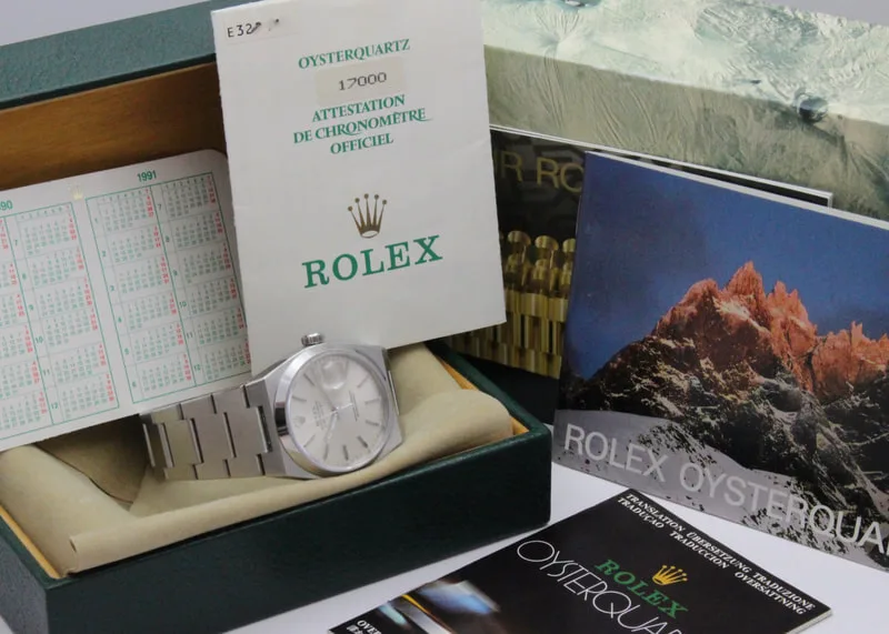 Rolex Datejust Oysterquartz 17000