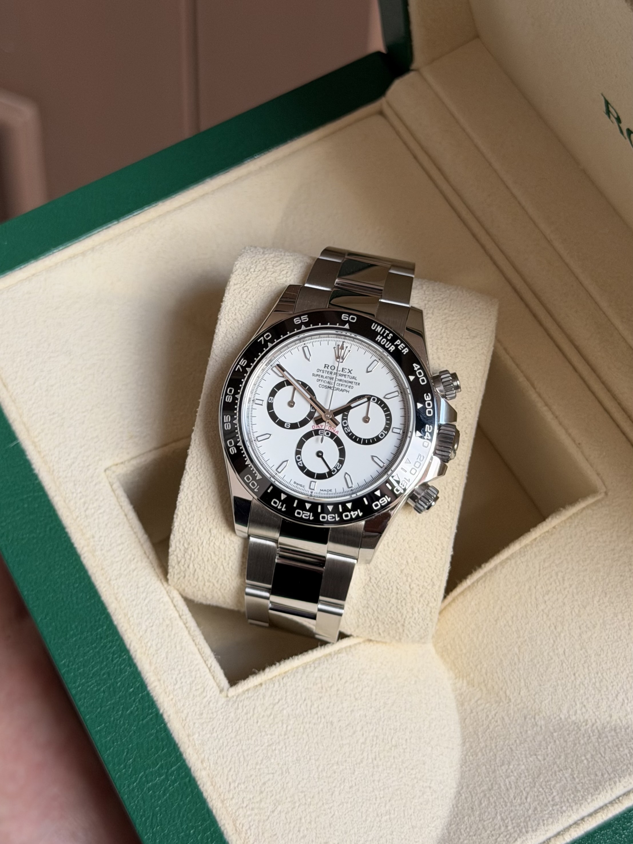 Rolex Daytona "Panda" - Uudenveroinen