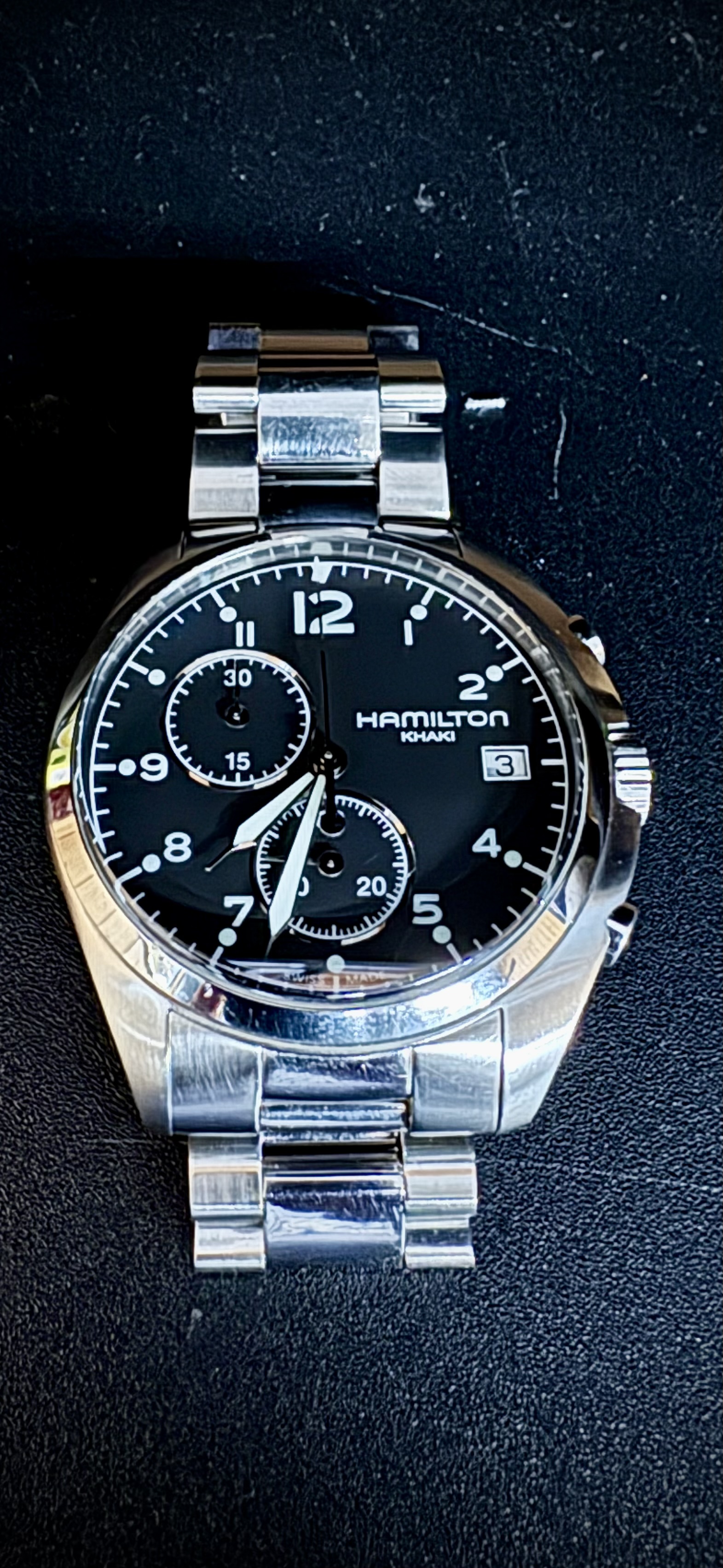 Hamilton KHAKI PILOT PIONEER CHRONO QUARTZ