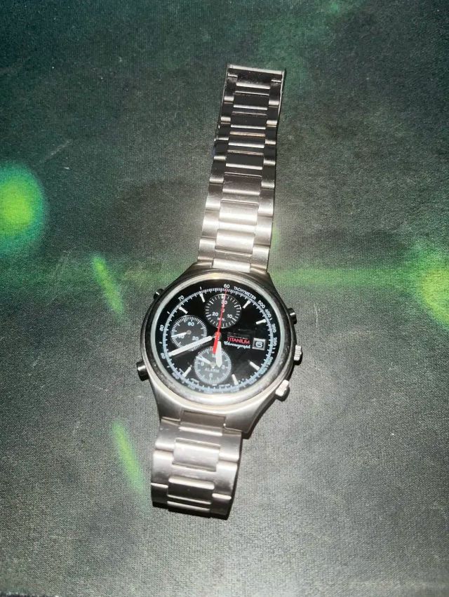 Seiko Titanium Chronograph