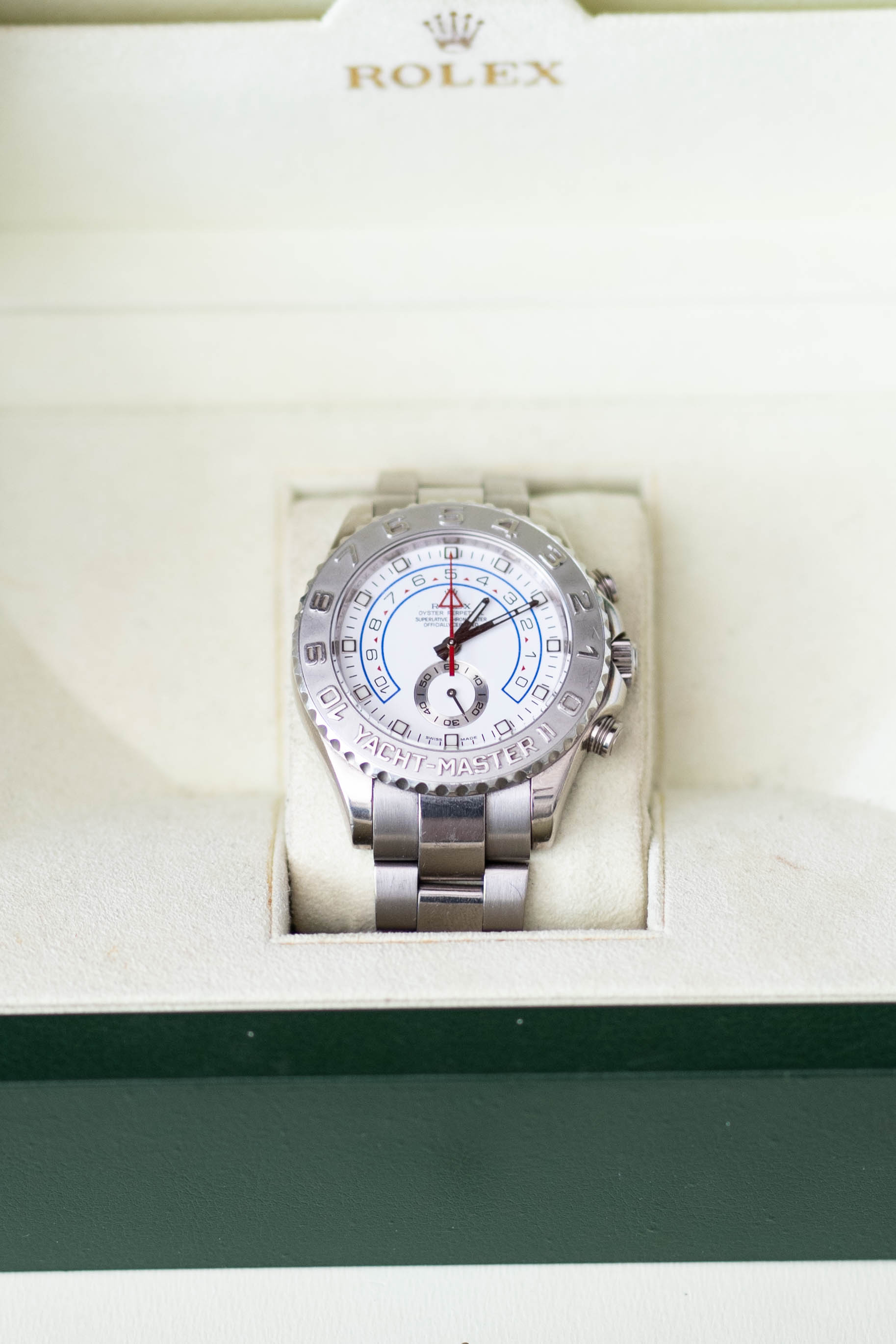 Rolex Yacht Master II White gold