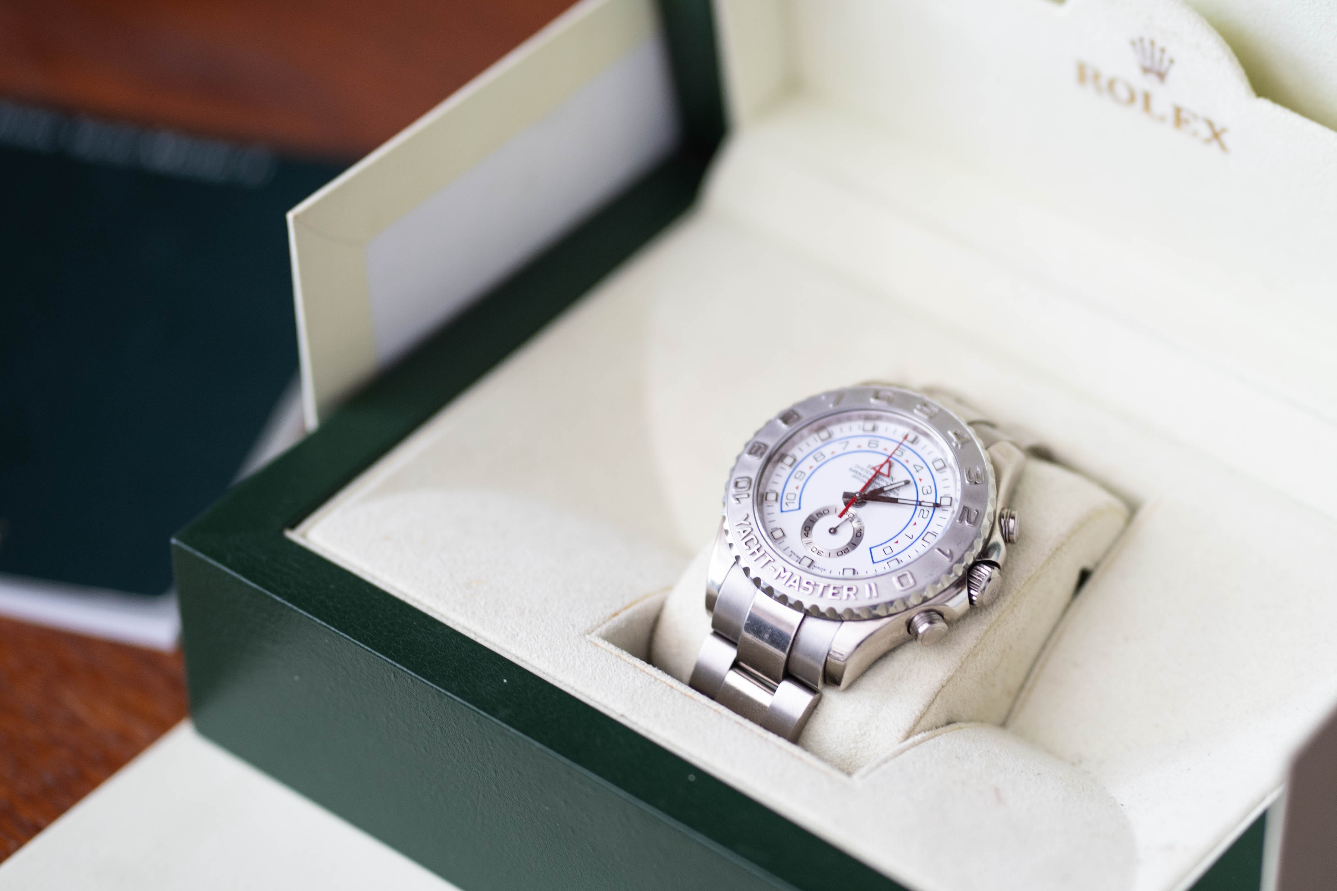 Rolex Yacht Master II White gold