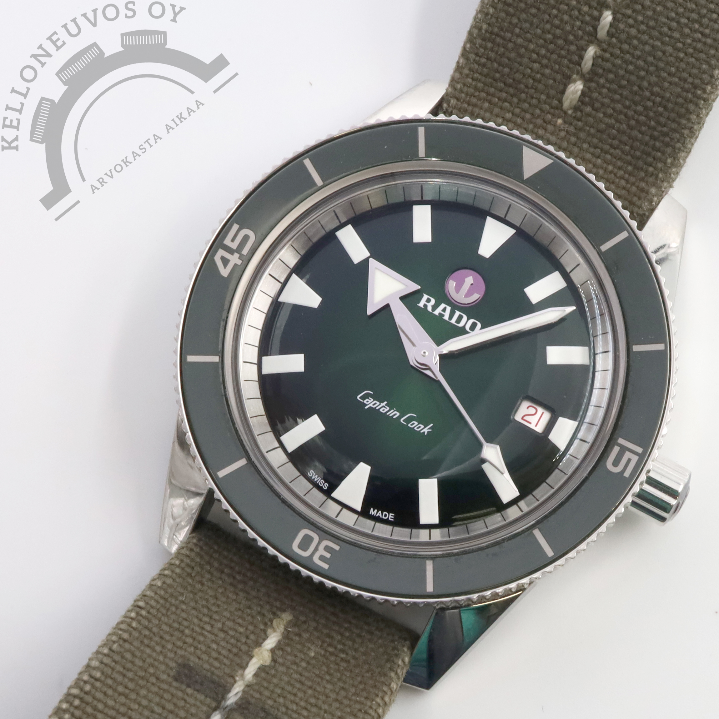 Rado Captain Cook Automatic 42mm Green