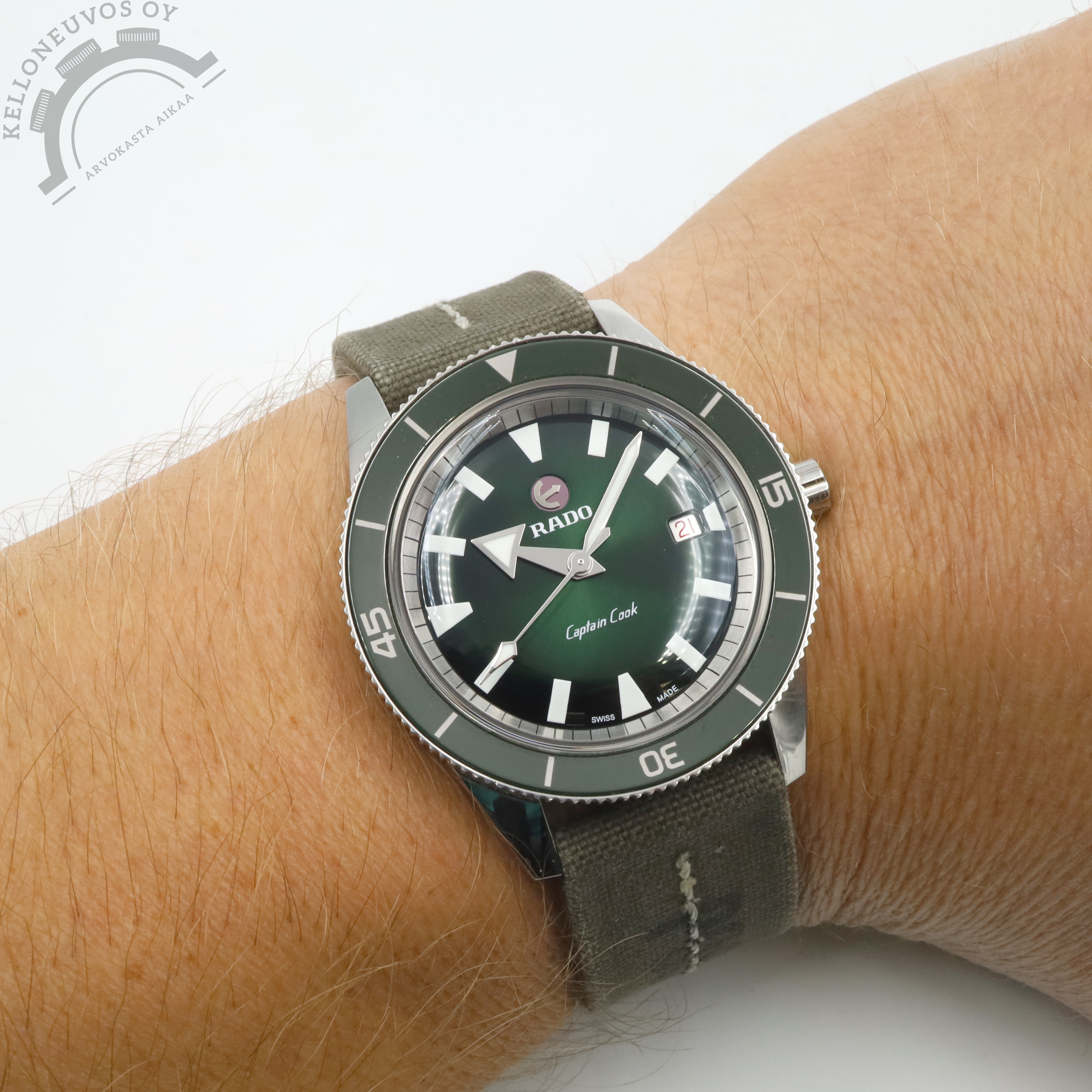 Rado Captain Cook Automatic 42mm Green