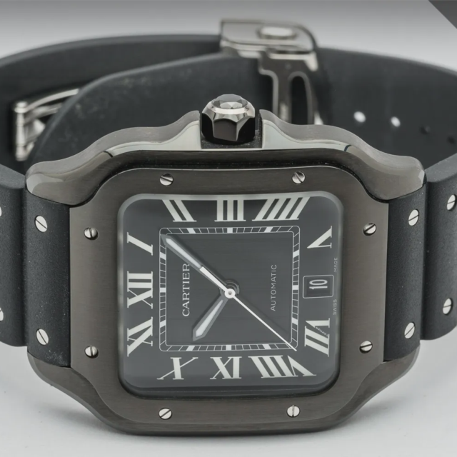 Cartier Santos Large Black PVD