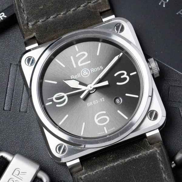 Bell & Ross BR 03-92 Steel Grey Lum