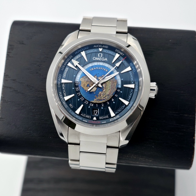 Omega Seamaster Aqua Terra GMT Worldtimer