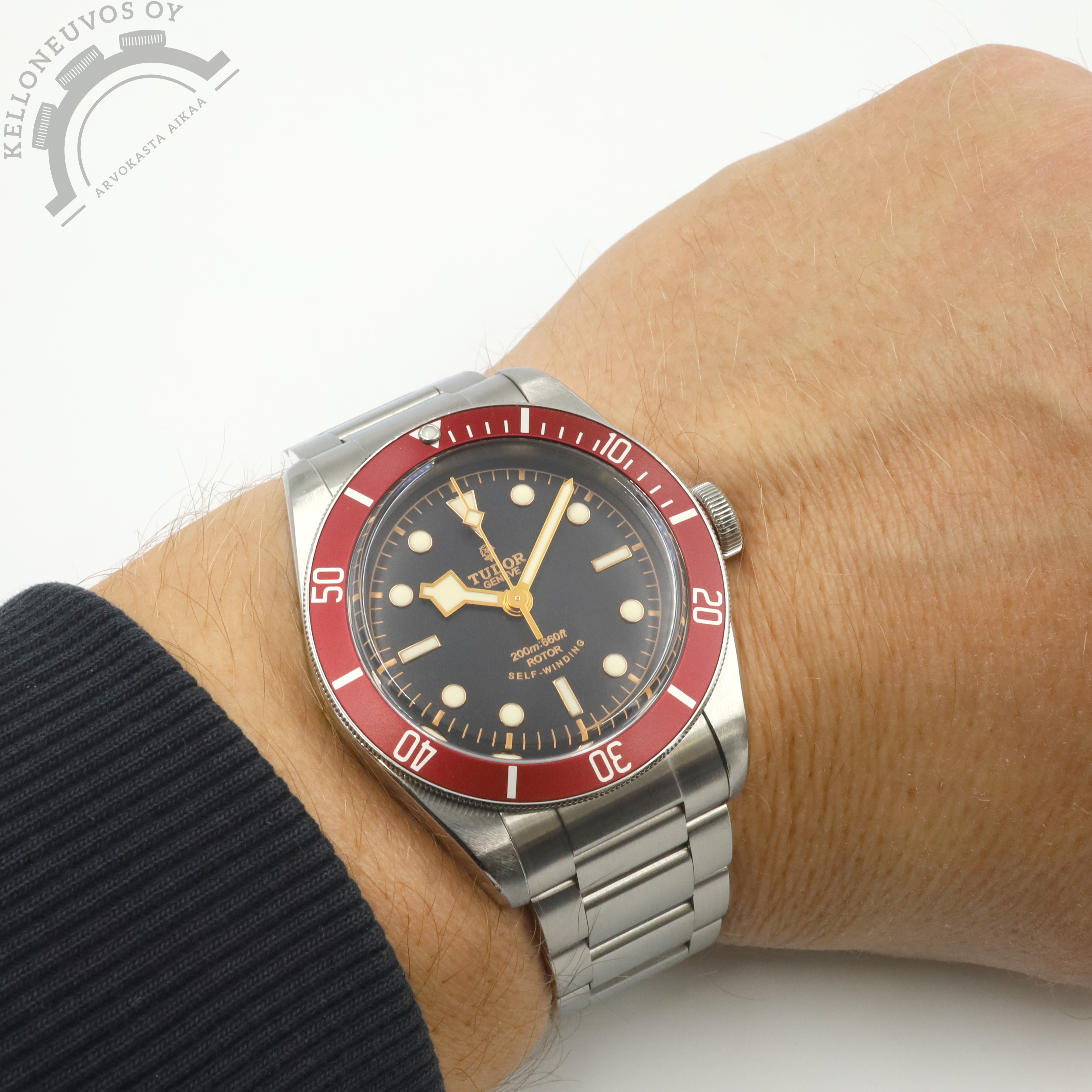 Tudor Heritage Black Bay Red ”Smiley Face”