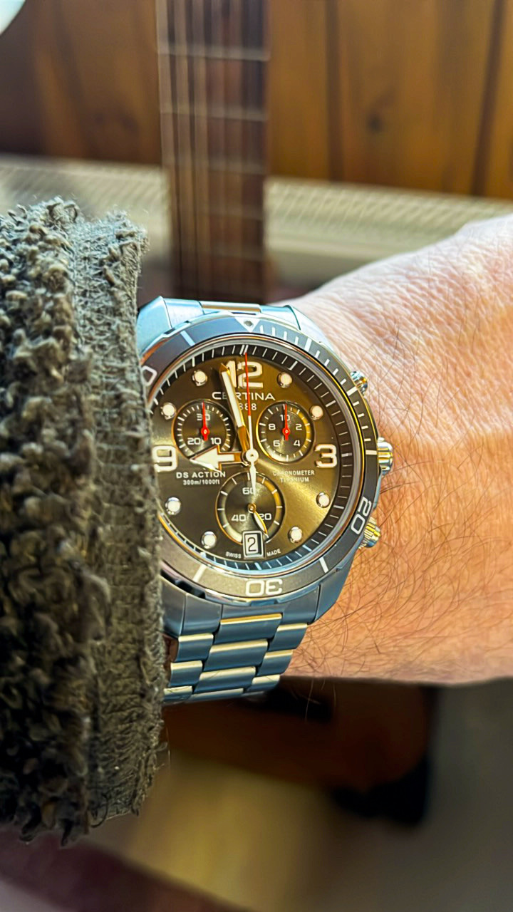 Certina DS ACTION CHRONOMETER TITANIUM
