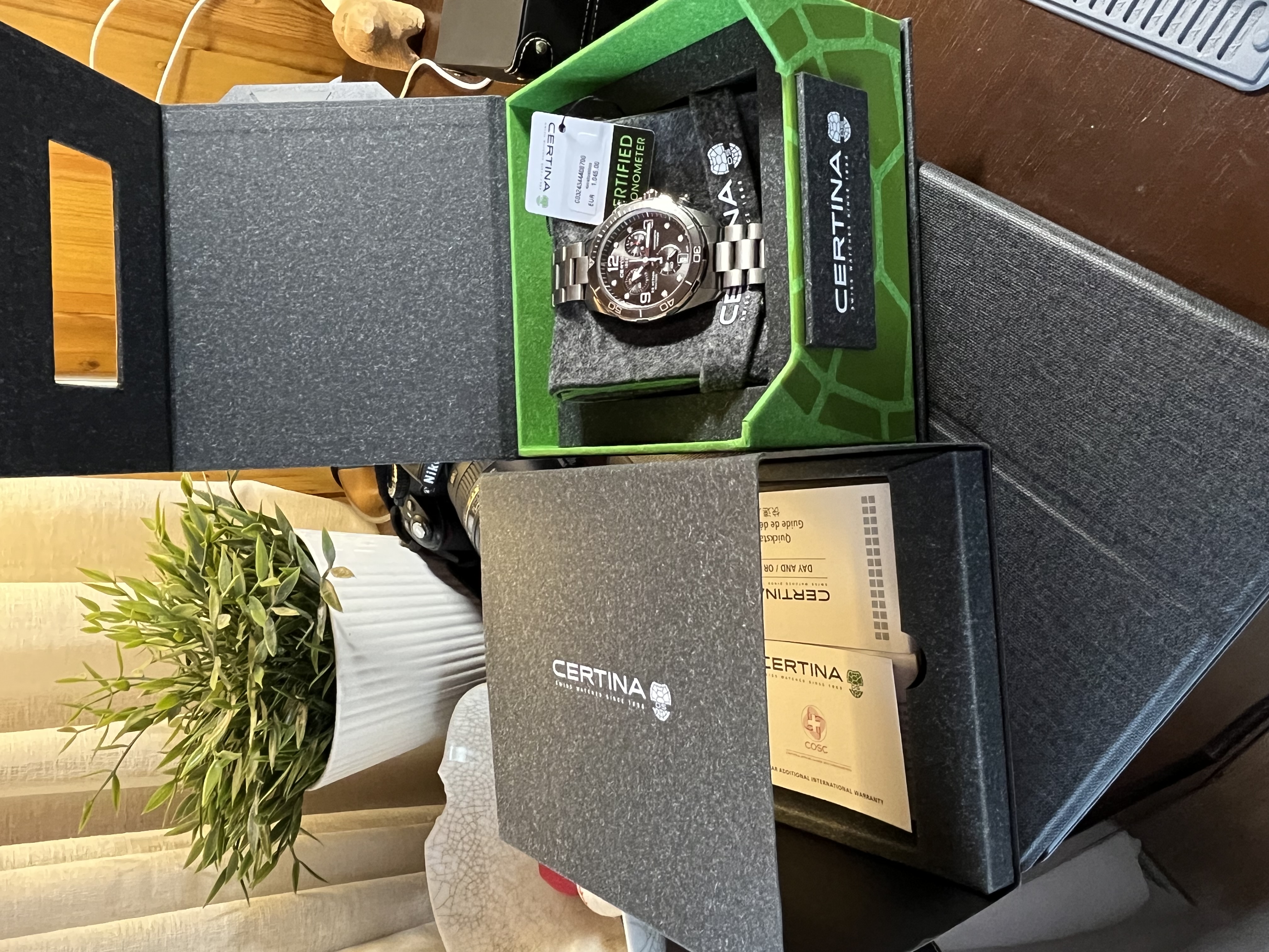 Certina DS ACTION CHRONOMETER TITANIUM