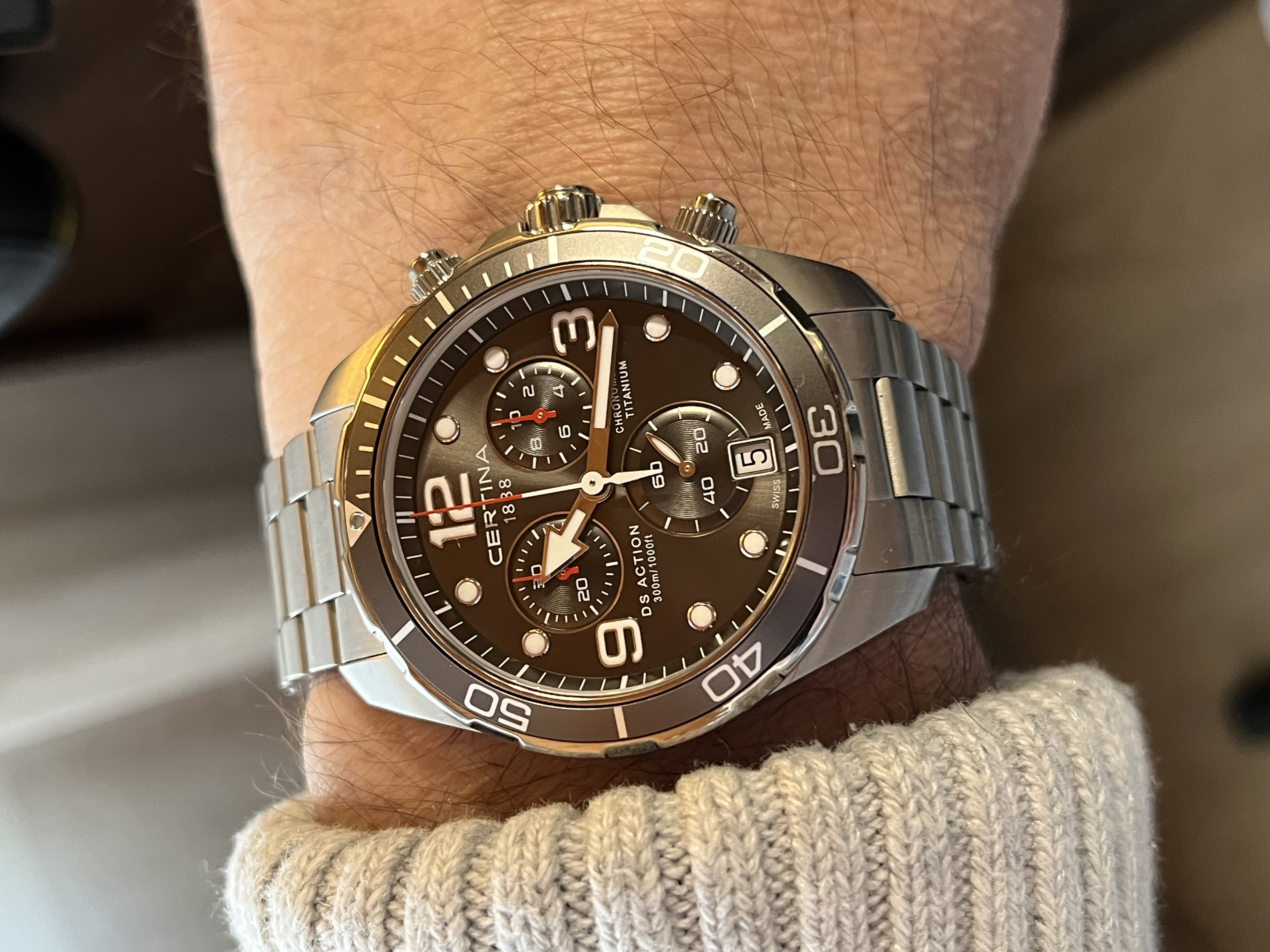 Certina DS ACTION CHRONOMETER TITANIUM