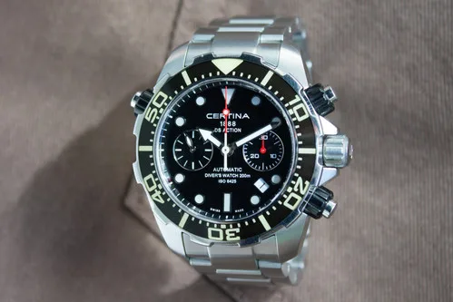 Certina DS Action Diver Chronograph, 45mm, (ref. C013.427.11.051.00)