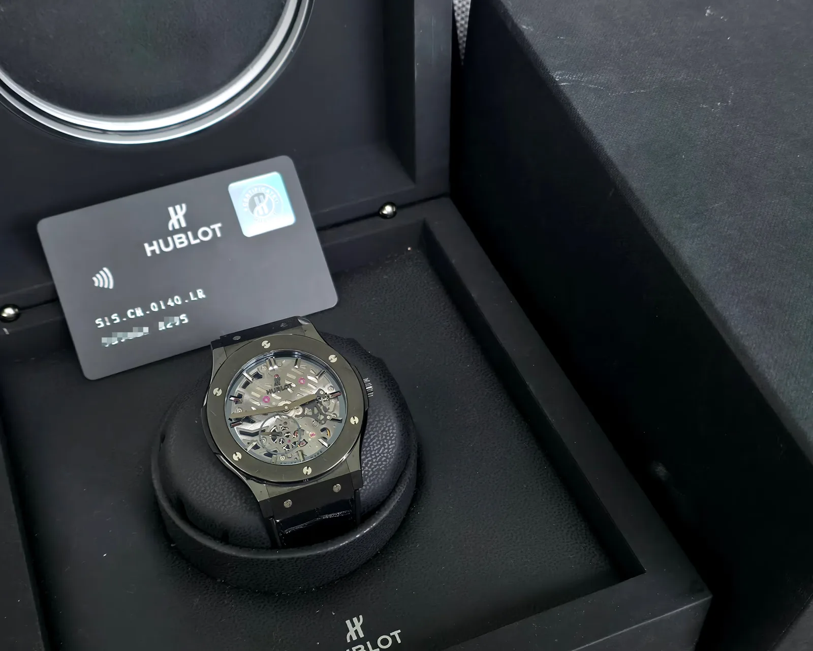 Hublot Classic Fusion Ultra-Thin Black Skeleton