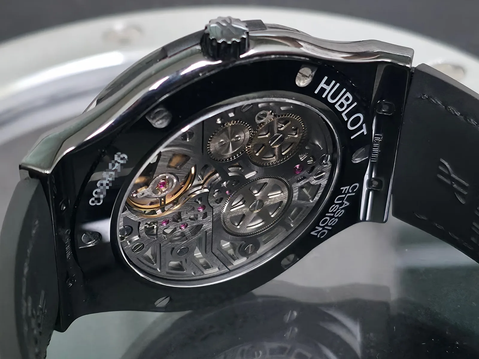 Hublot Classic Fusion Ultra-Thin Black Skeleton