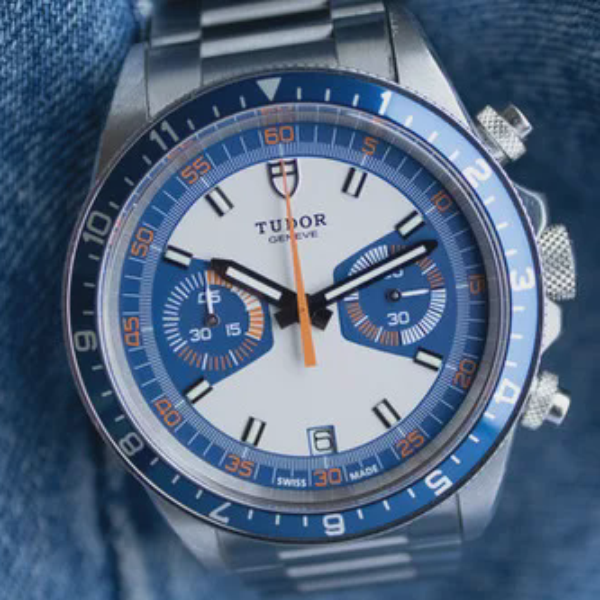 Tudor Heritage Chrono Blue