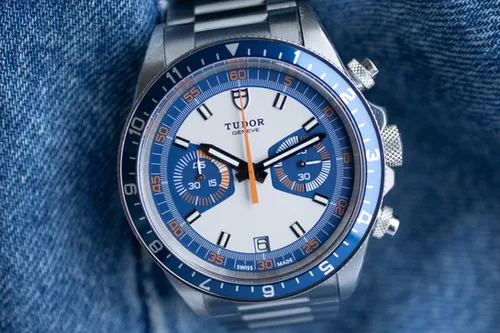Tudor Heritage Chrono Blue